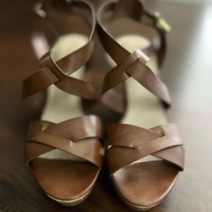 Tan Wedges